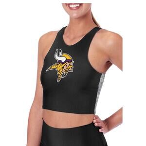 MN Vikings Certo Crosstown Long Line Sports Bra Size XS New